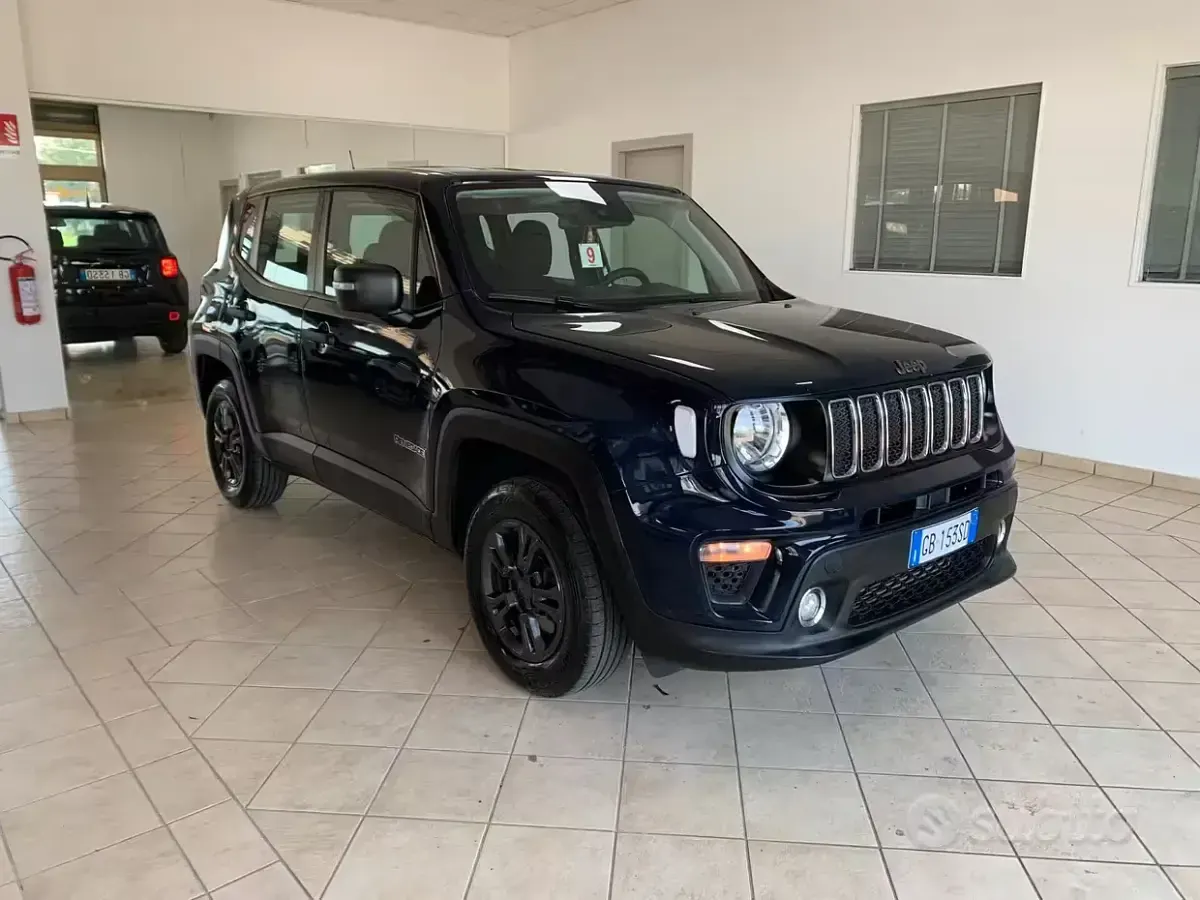 Usata Jeep Renegade Limited 140 CV (102 kW) 2020 Blu/azzurro SUV