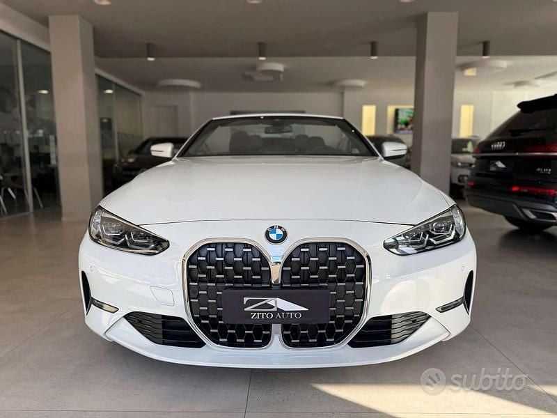 Usata BMW 420 Sport Line 192 CV (141 kW) 2023 Bianco Cabrio