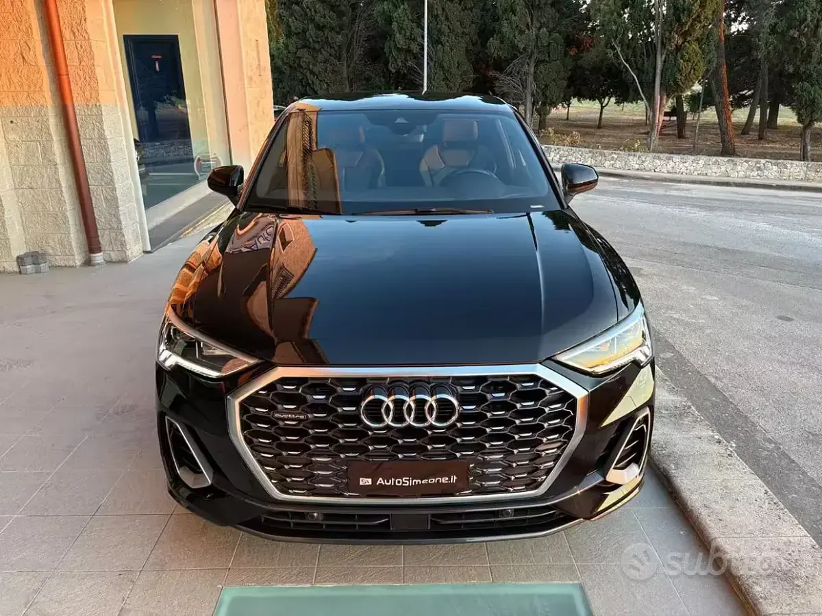Usata Audi Q3 Sportback S-line plus 150 CV (110 kW) 2023 Nero SUV