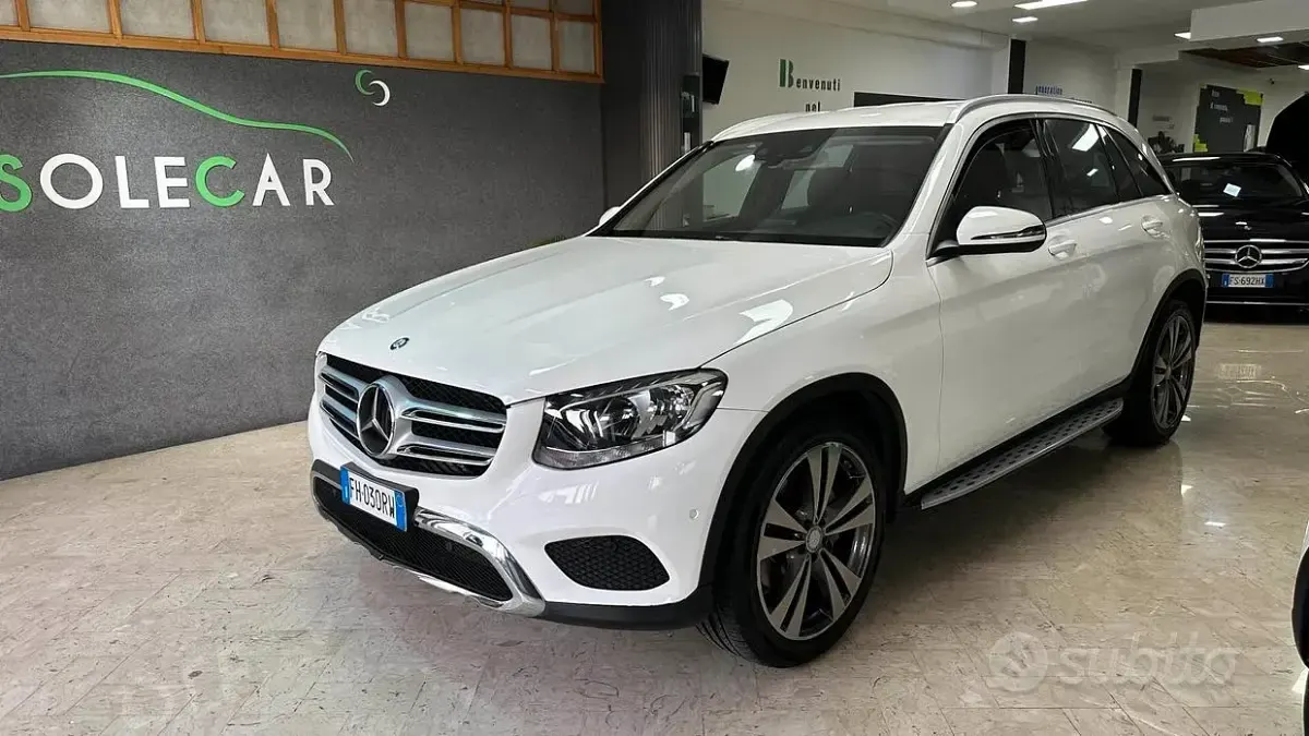 Usata Mercedes GLC220 170 CV (125 kW) 2017 Bianco SUV