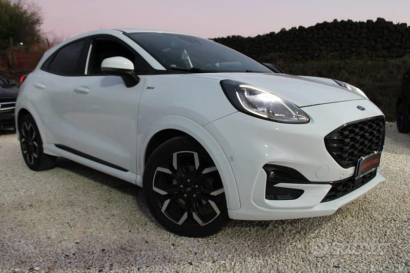 Usata Ford Puma ST-Line 125 CV (91 kW) 2021 Bianco Berlina