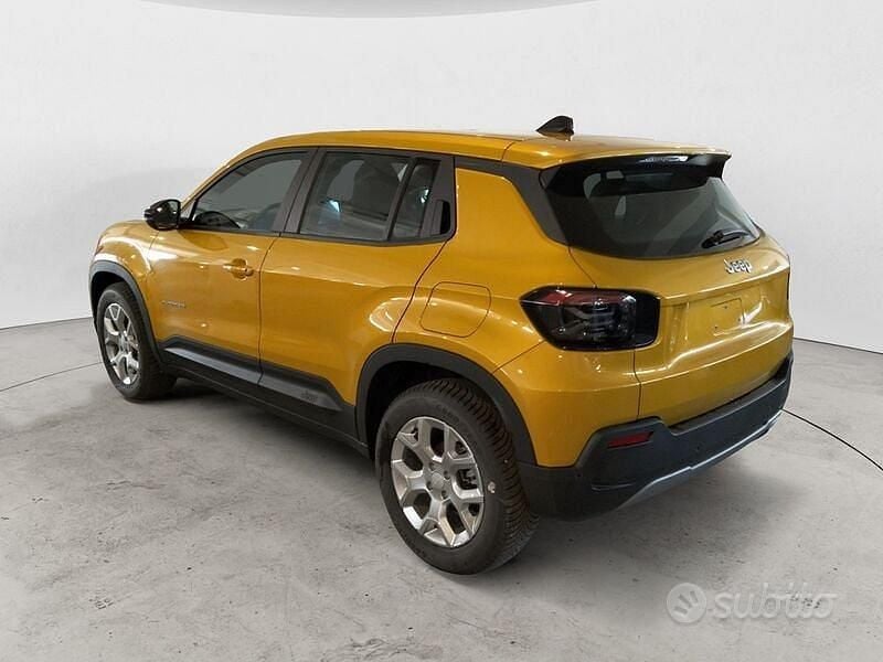 Nuova Jeep Avenger Altitude 100 CV (73 kW) 2025 Giallo SUV