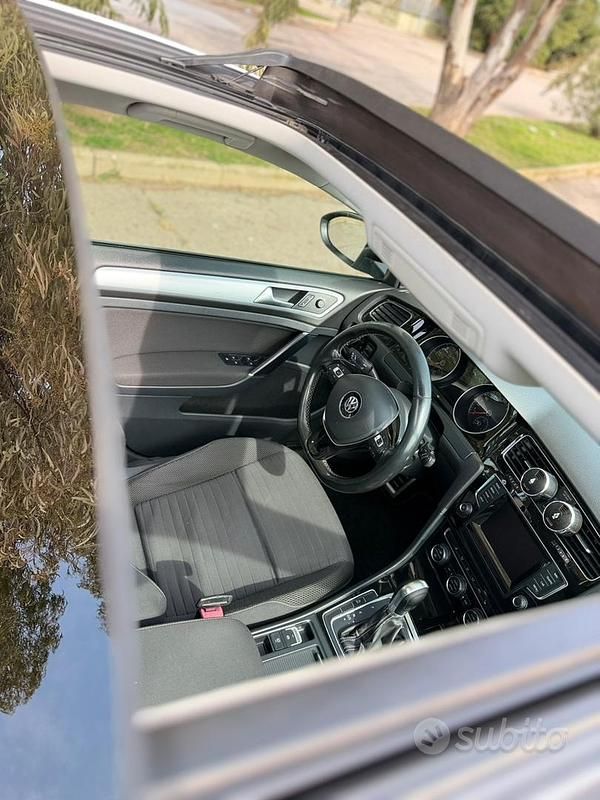 Usata VW Golf VII 150 CV (110 kW) 2014 Bianco Berlina
