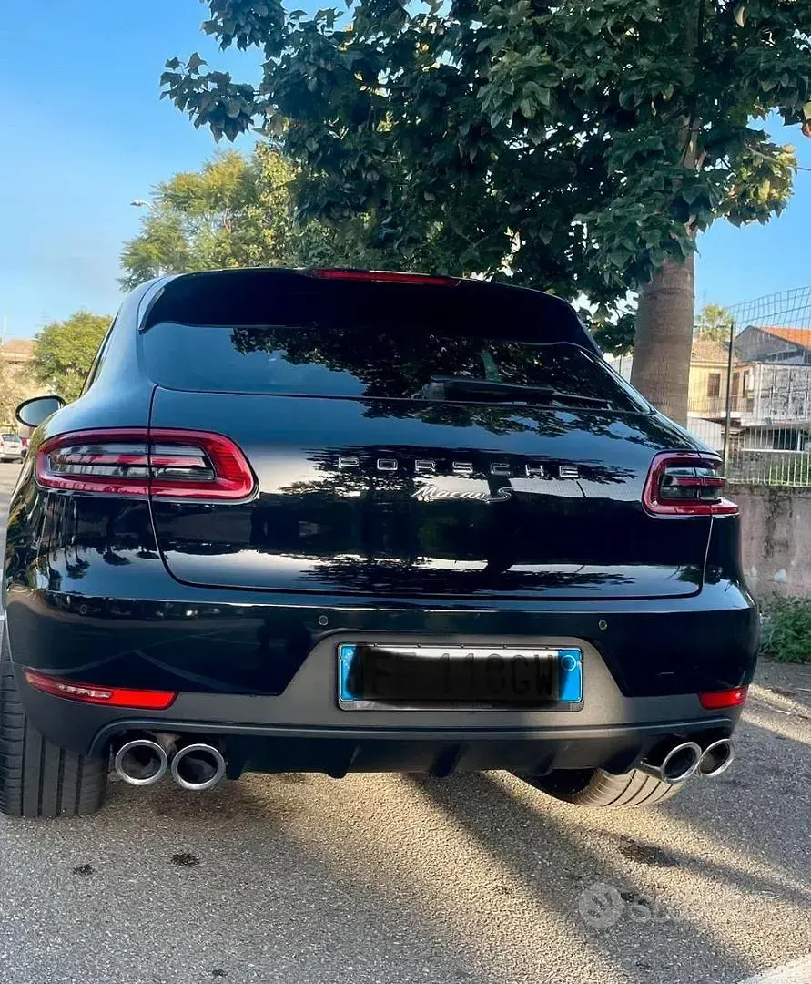 Usata Porsche Macan S Diesel 250 CV (183 kW) 2015 Nero SUV