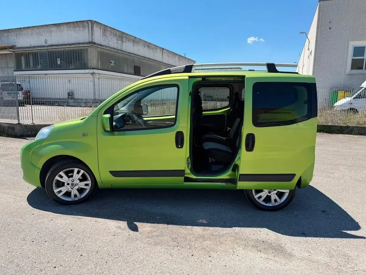 Usata Fiat Qubo Dynamic 75 CV (55 kW) 2008 Verde Monovolume