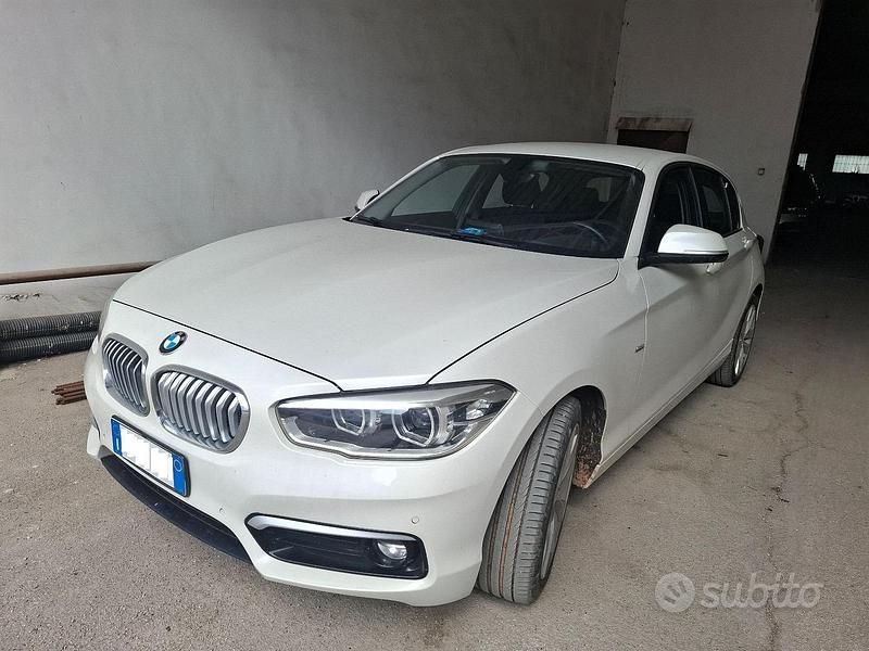 Usata BMW 116 2017 Bianco Utilitaria