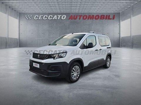 Usata Peugeot Rifter Active 110 CV (80 kW) 2020 Bianco Monovolume