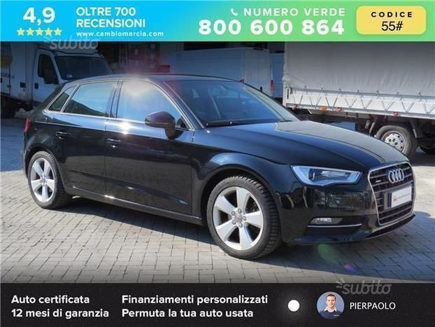 Sold Audi A3 Spb 2 0 Tdi 184 Cv Cl Used Cars For Sale