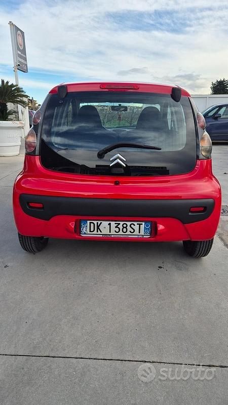 Usata Citroën C1 67 CV (49 kW) 2007 Rosso Utilitaria