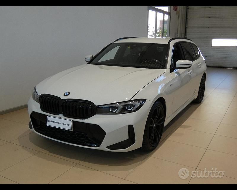 Usata BMW 320e M Sport 190 CV (139 kW) 2023 Bianco Station wagon