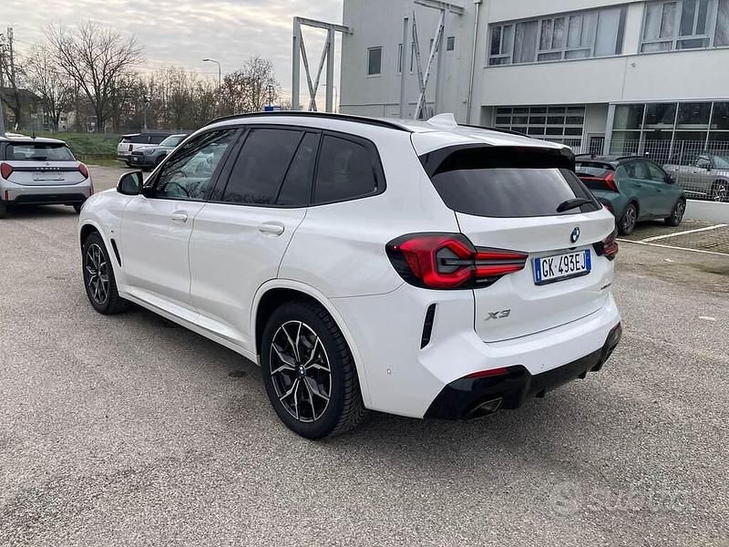 Usata BMW X3 M Sport 190 CV (139 kW) 2023 Bianco SUV