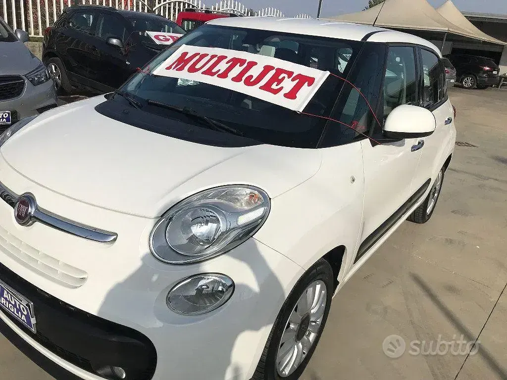 Usata Fiat 500L Pop Star 95 CV (69 kW) 2017 Bianco Monovolume