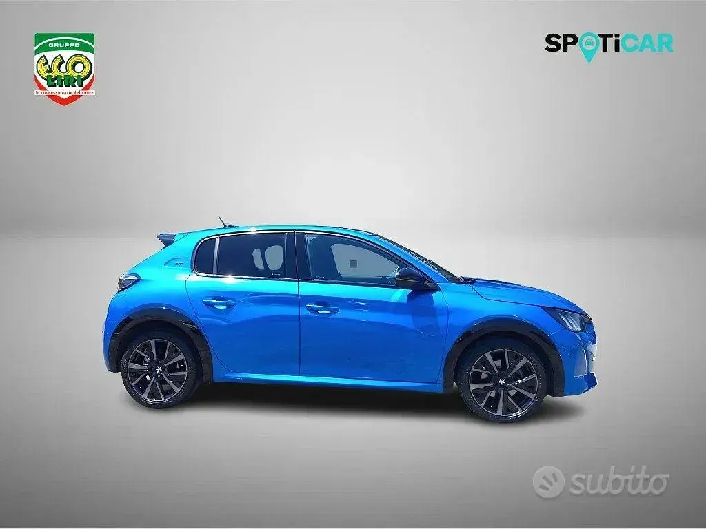 Usata Peugeot 208 GT 101 CV (74 kW) 2023 Blu Utilitaria