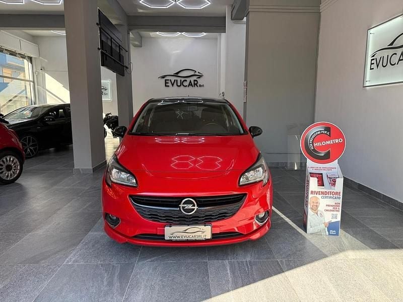 Usata Opel Corsa 95 CV (69 kW) 2015 Rosso Utilitaria