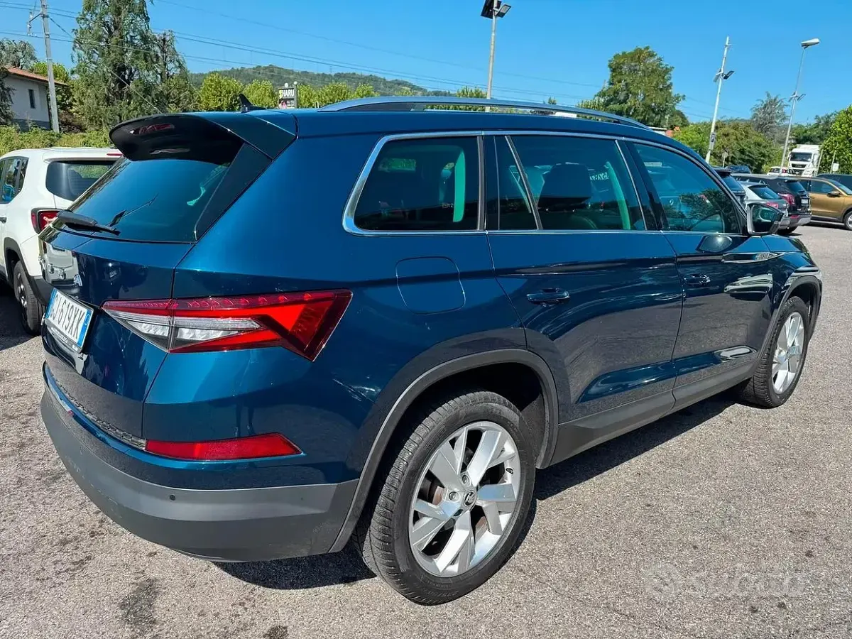 Usata Skoda Kodiaq Executive 150 CV (110 kW) 2022 Bluazzurro SUV
