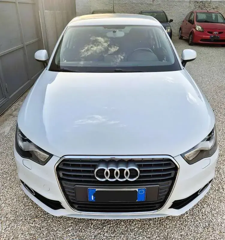 Usata Audi A1 Sportback S-Line 90 CV (66 kW) 2014 Bianco Utilitaria