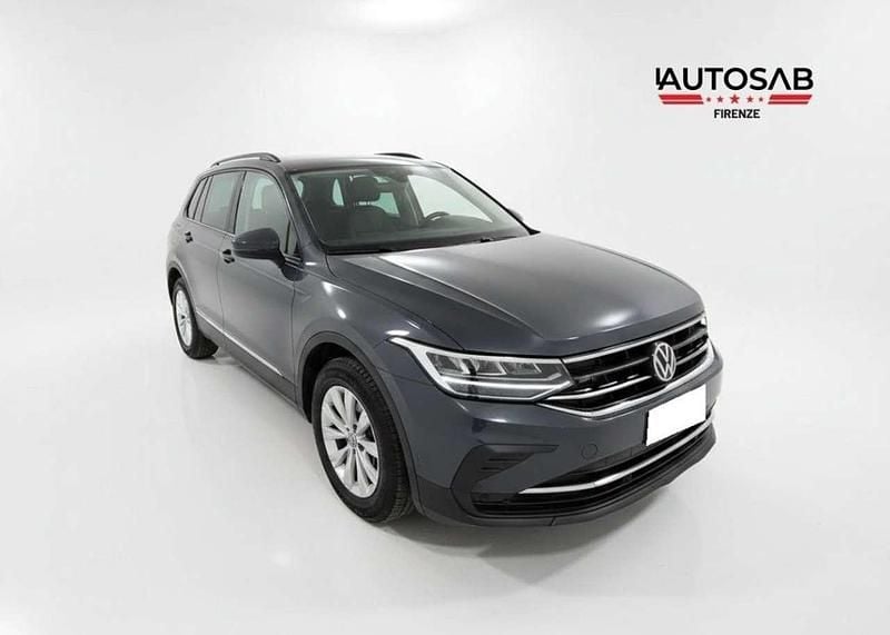 Usata VW Tiguan Life 150 CV (110 kW) 2022 Grigio scuro SUV