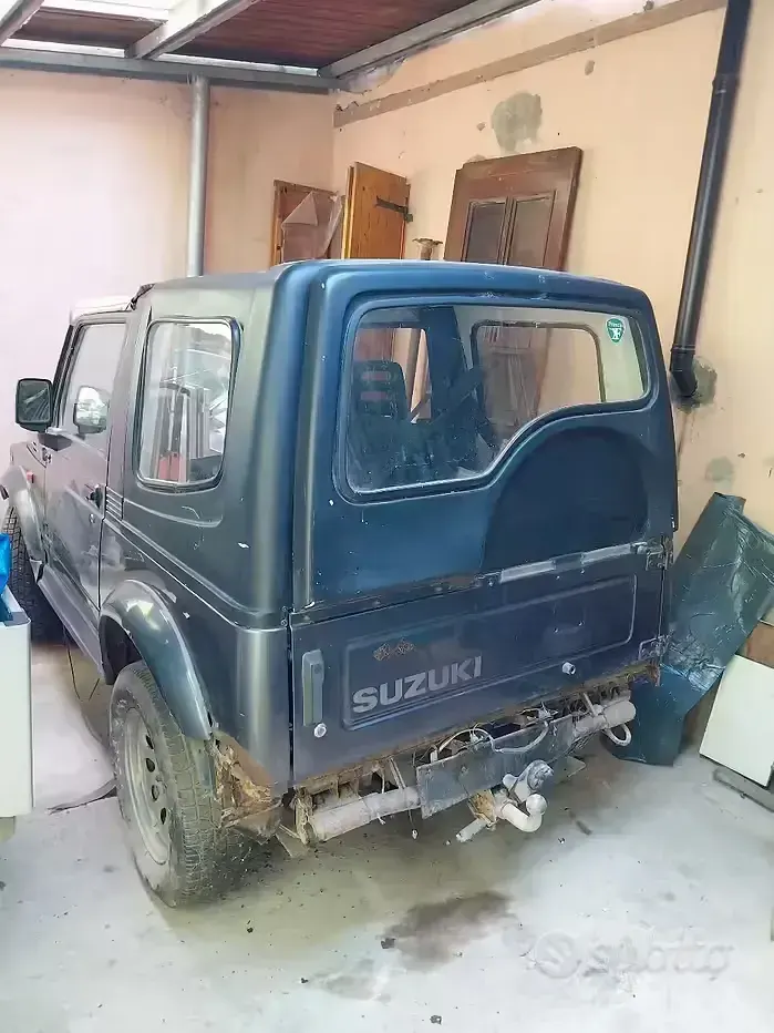 Usata Suzuki Samurai 69 CV (50 kW) 1996 Blu SUV