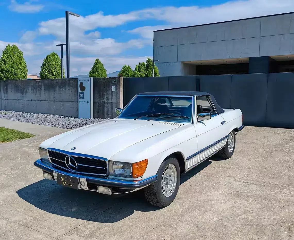 Usata Mercedes SL450 235 CV (172 kW) 1970 Bianco Cabrio