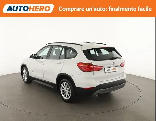 Usata BMW X1 Advantage 150 CV (110 kW) 2017 Bianco SUV