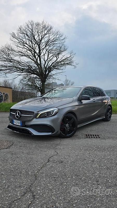 Usata Mercedes A250 218 CV (160 kW) 2017 Grigio Berlina