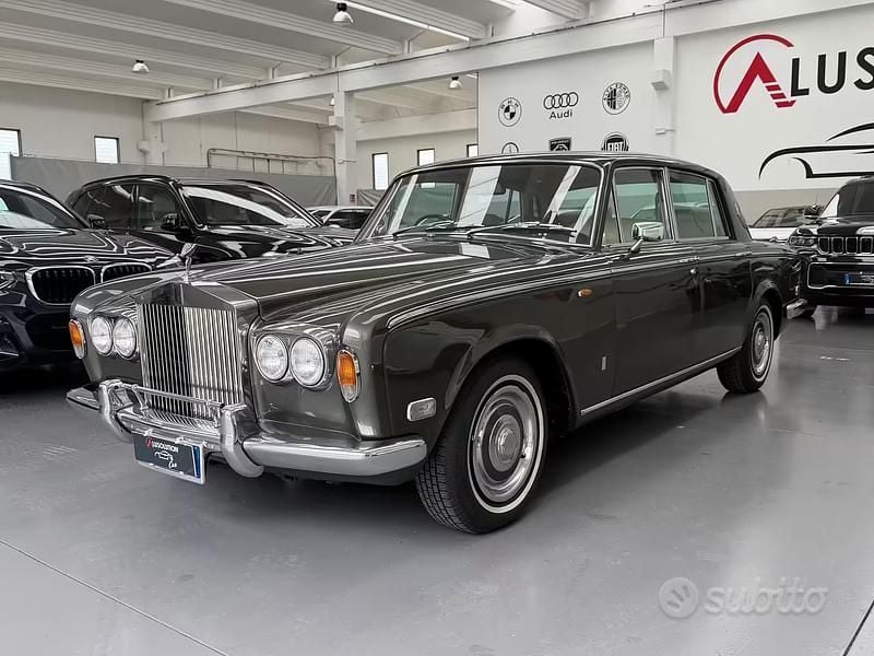 Usata Rolls Royce Silver Shadow 1970 Verde Berlina