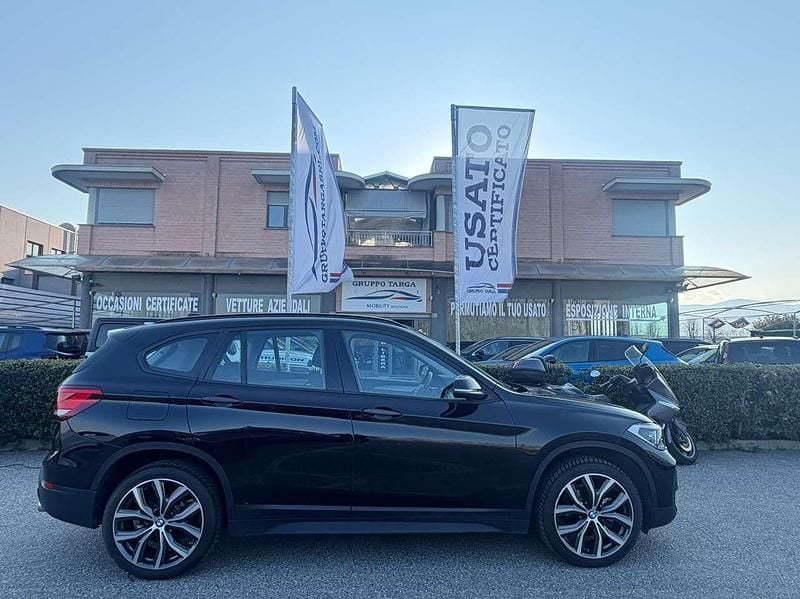 Usata BMW X1 Advantage 150 CV (110 kW) 2021 Nero SUV