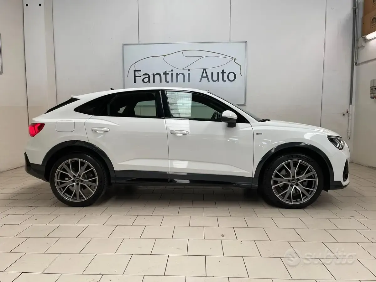 Usata Audi Q3 Sportback S-Line 230 CV (169 kW) 2021 Bianco SUV