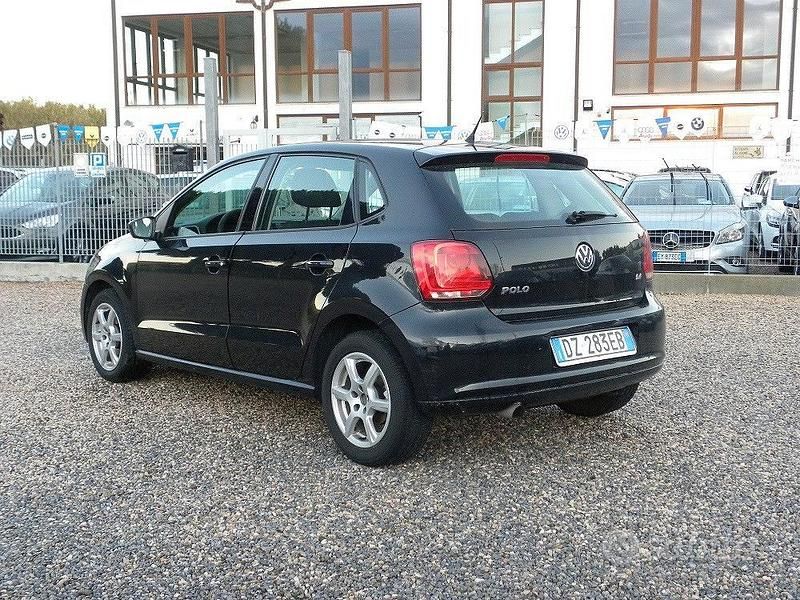 Usata VW Polo Highline 85 CV (62 kW) 2010 Nero Berlina
