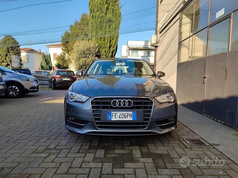 Usata Audi A3 Business 110 CV (80 kW) 2016 Grigio Berlina