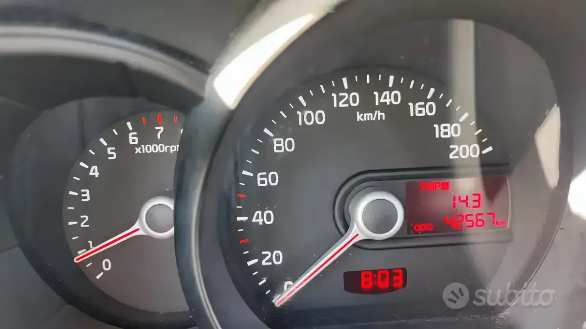 Usata Kia Picanto 69 CV (50 kW) 2014 Bianco Utilitaria