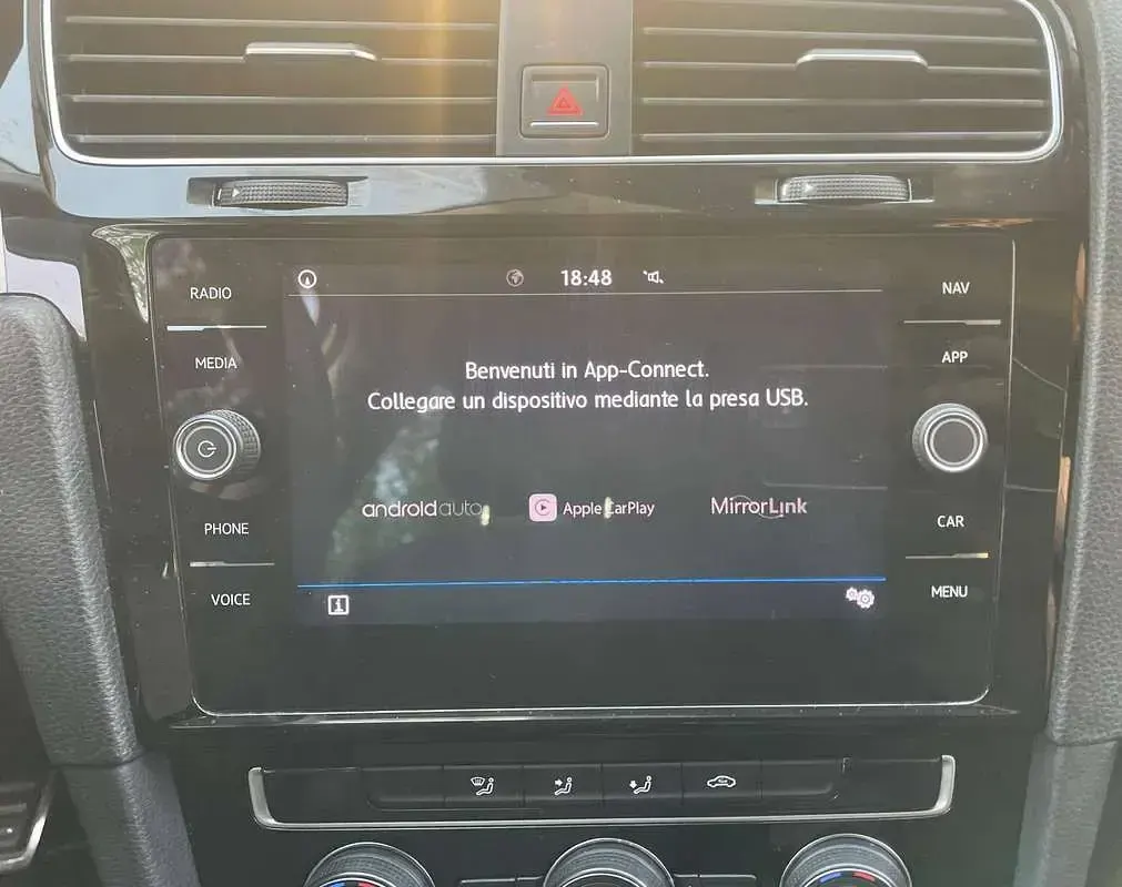 Usata VW Golf VII Executive 116 CV (85 kW) 2019 Bianco Berlina