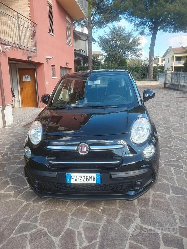 Usata Fiat 500L 95 CV (69 kW) 2019 Nero Monovolume