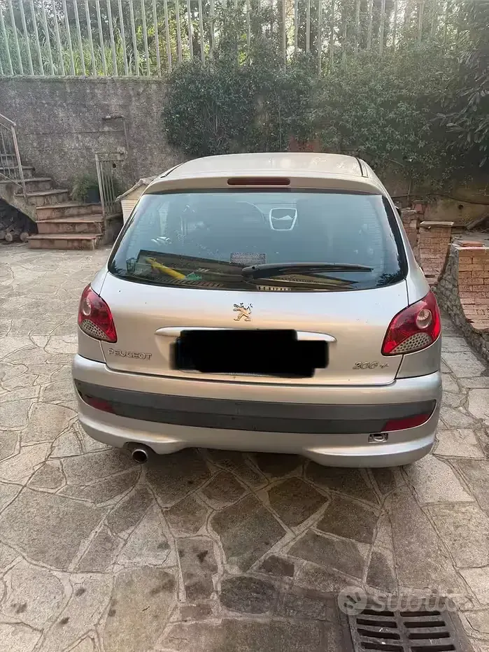 Usata Peugeot 206 60 CV (44 kW) 2010 Grigio Berlina