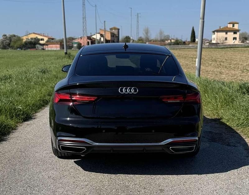 Usata Audi A5 Sportback S-Line 163 CV (119 kW) 2022 Nero Utilitaria