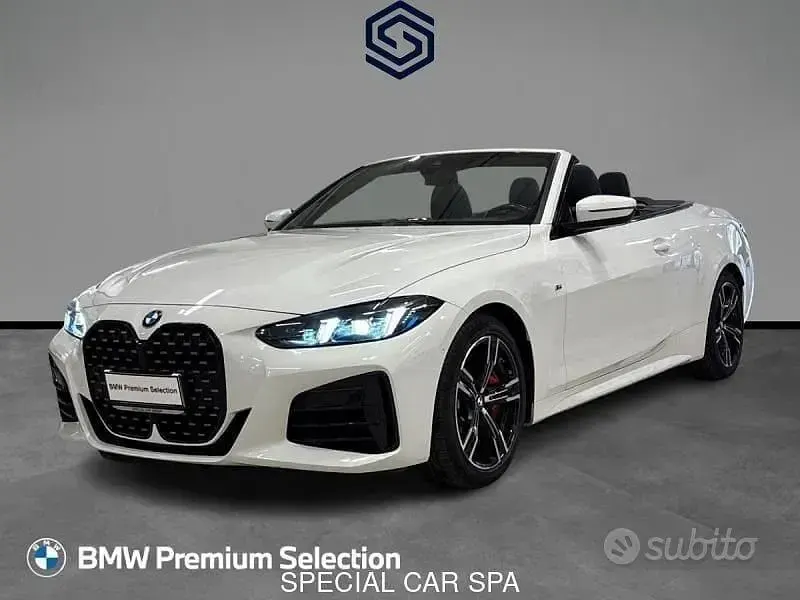 Usata BMW 420 Cabriolet M Sport 190 CV (139 kW) 2024 Bianco Cabrio