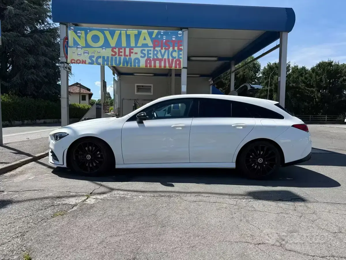 Usata Mercedes CLA220 Premium 190 CV (139 kW) 2019 Bianco Coupé
