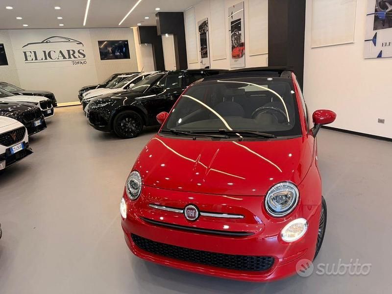 Begagnad Fiat 500C Lounge 69 HK (50 kW) 2023 Röd Cab