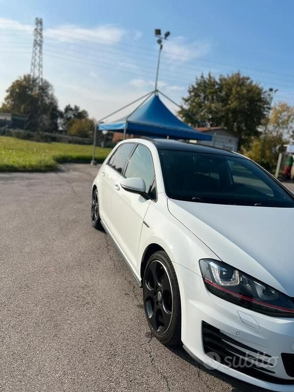 Usata VW Golf VII GTD 2014 Bianco Berlina