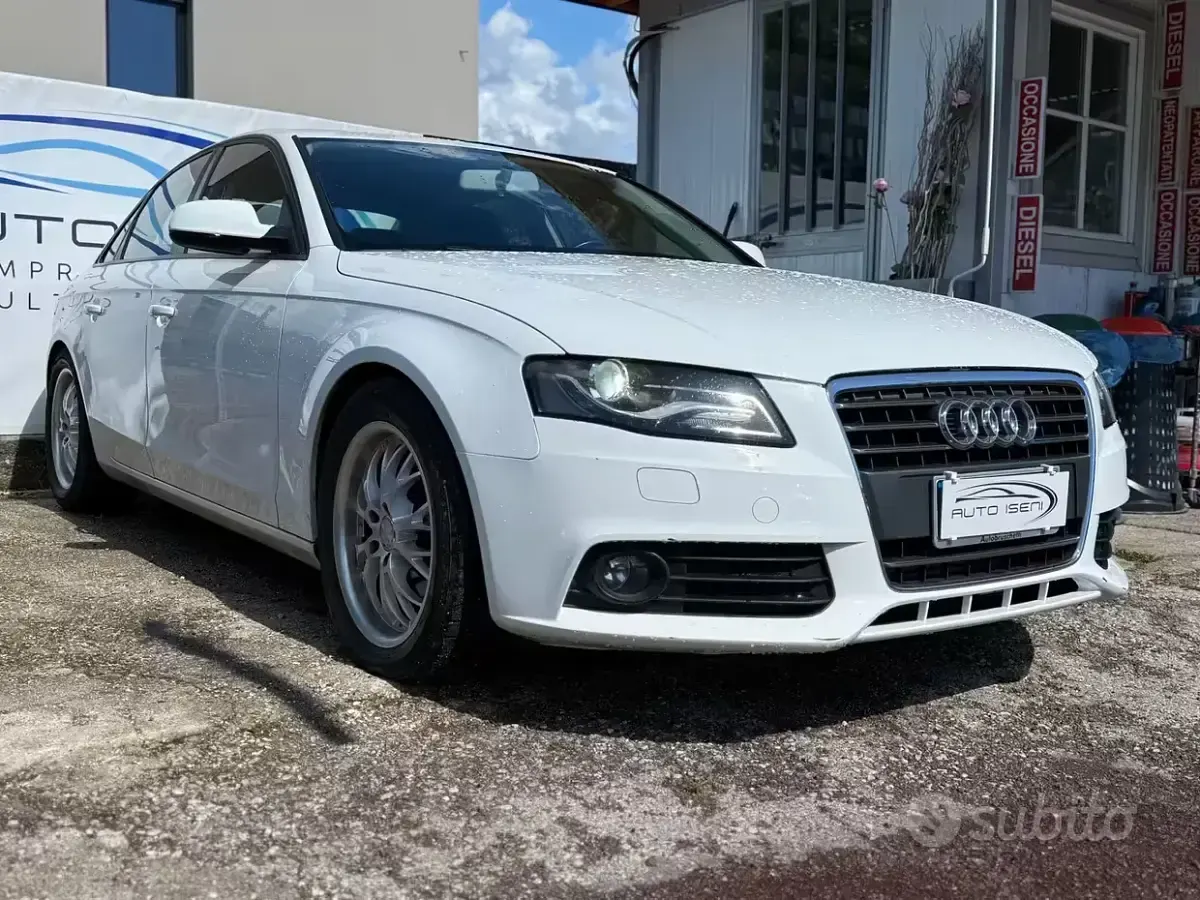 Usata Audi A4 Advanced 180 CV (132 kW) 2010 Bianco Berlina
