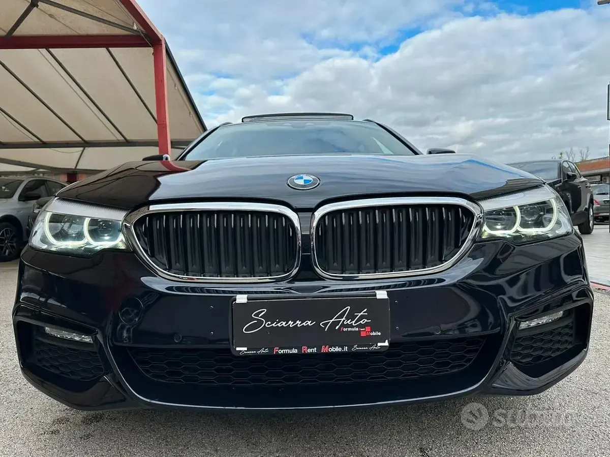 Usata BMW 520 M Sport 190 CV (139 kW) 2018 Blu Station wagon
