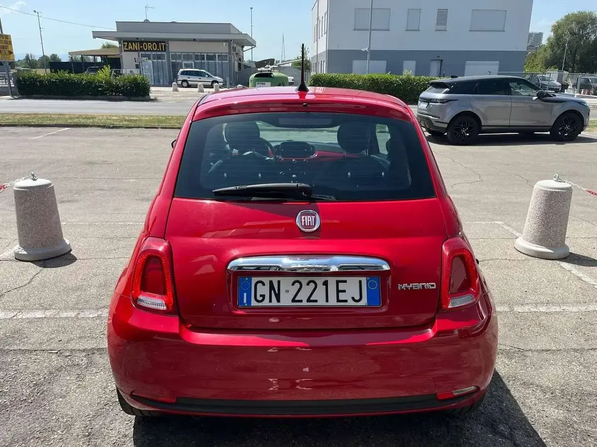 Usata Fiat 500 69 CV (50 kW) 2022 Rosso passione Utilitaria
