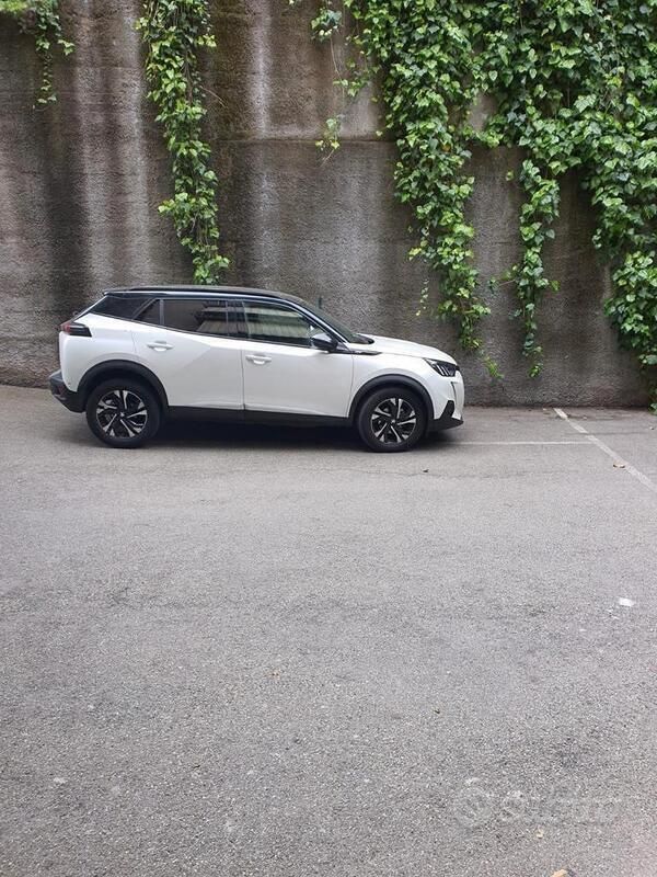 Bianco Usata 2021 Peugeot 2008 SUV | 18.900 € (Cara) - Immagine 1/4