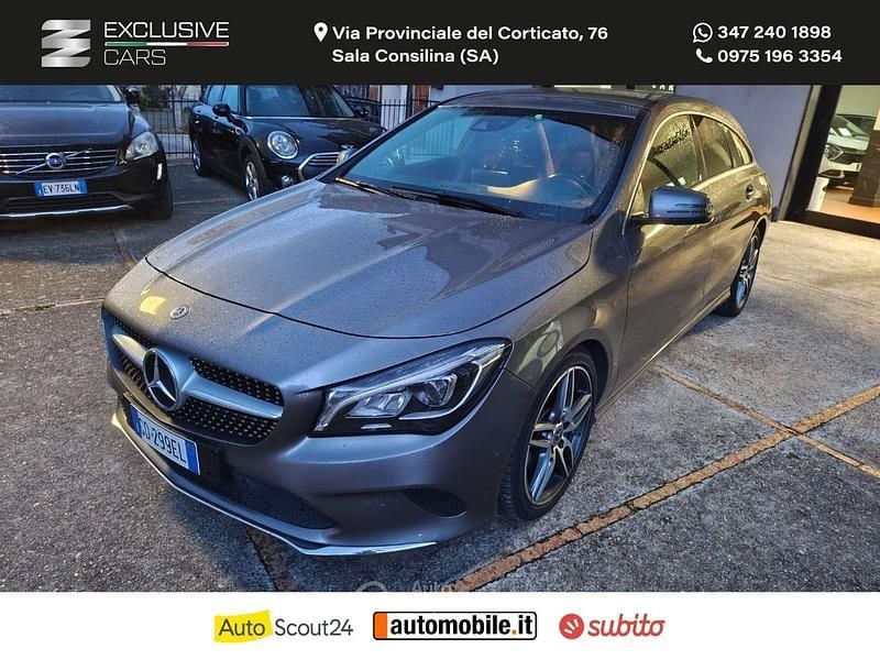 Usata Mercedes CLA220 177 CV (130 kW) 2017 Gray Berlina