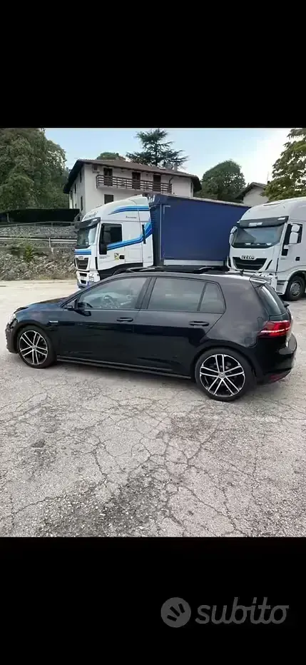 Usata VW Golf VII GTD 184 CV (135 kW) 2022 Nero Berlina