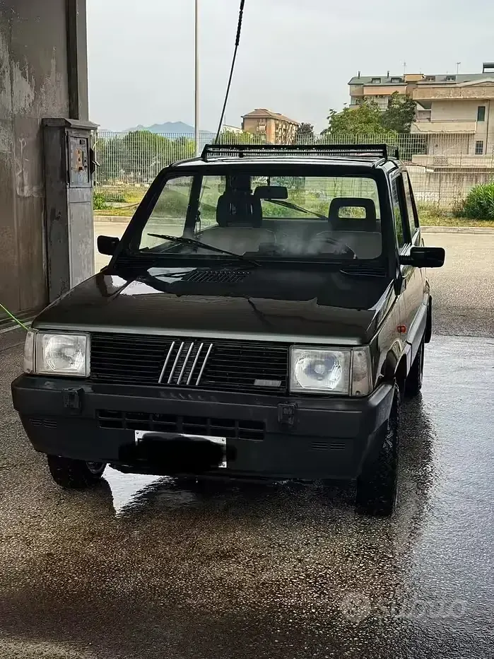 Usata Fiat Panda 4x4 50 CV (36 kW) 1988 Verde Utilitaria
