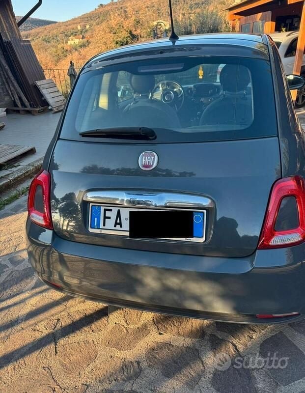 Usata Fiat 500 Pop 69 CV (50 kW) 2015 Grigio Utilitaria