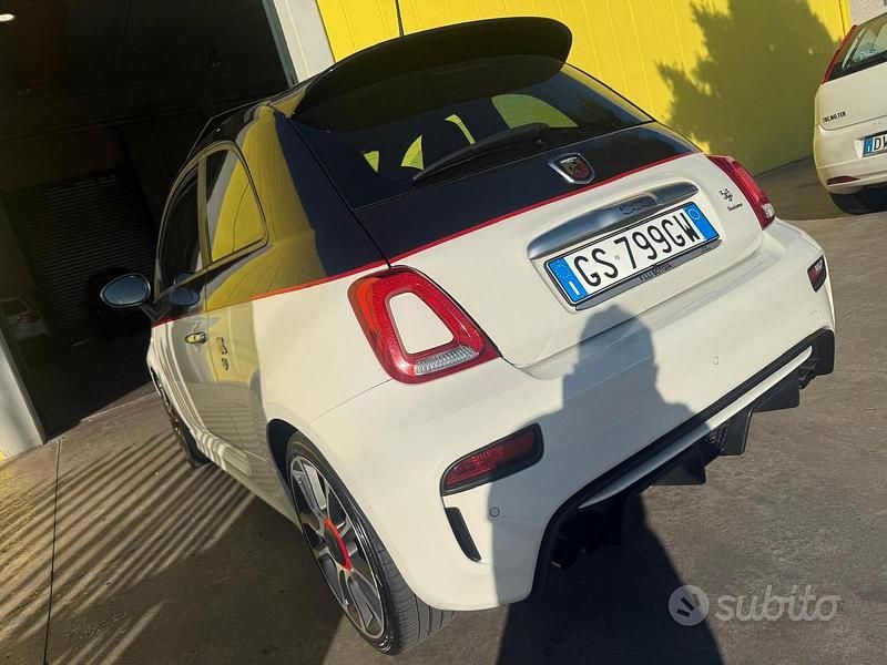 Usata Abarth 595 Turismo 165 CV (121 kW) 2020 Bianco Utilitaria