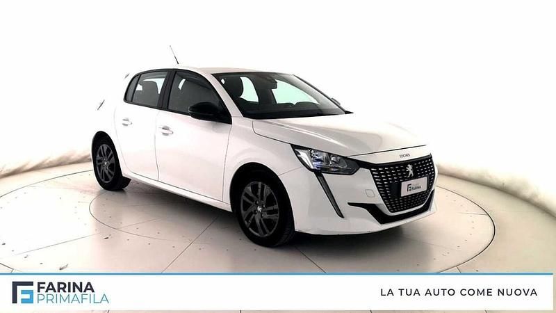 Usata Peugeot 208 Active 102 CV (75 kW) 2022 Bianco Utilitaria