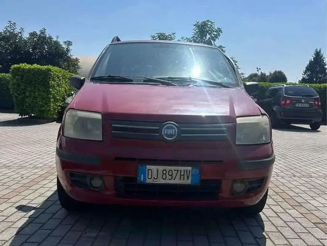 Usata Fiat Panda Dynamic 60 CV (44 kW) 2007 Rosso Utilitaria
